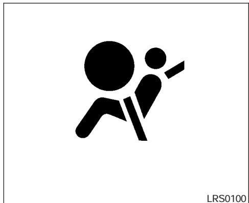 NISSAN MAXIMA 2004 - SUPPLEMENTAL AIR BAG WARNING LABELS - 1