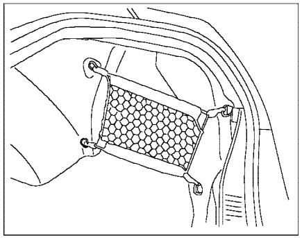 NISSAN MAXIMA 2004 - CARGO NETS - 1