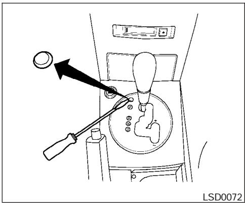 NISSAN MAXIMA 2004 - When canceling the manual shift mode: - 1