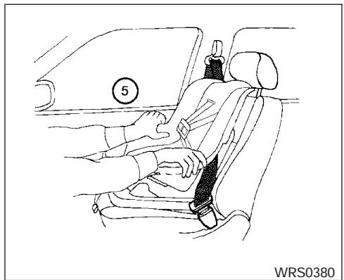 NISSAN MAXIMA 2004 - WARNING - 6