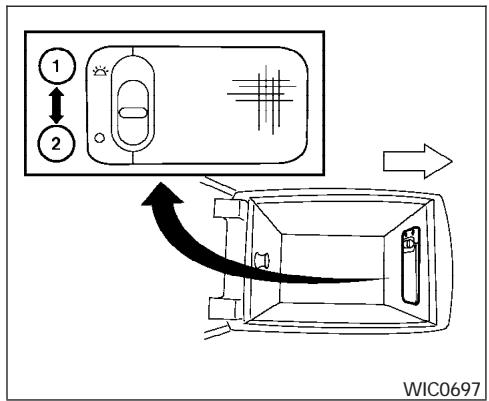 NISSAN MAXIMA 2004 - REAR CENTER CONSOLE (if so equipped) - 1