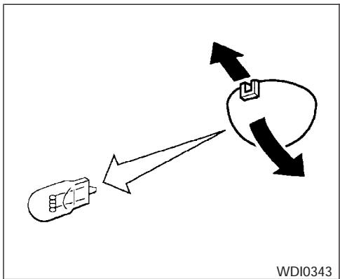 NISSAN MAXIMA 2006 - Front personal/map lights - Type B - 6