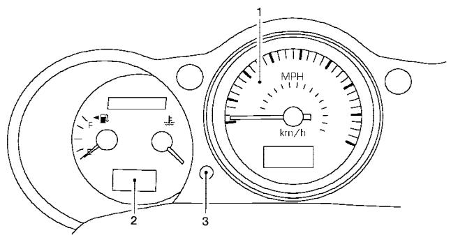 NISSAN MAXIMA 2006 - METERS AND GAUGES - 2