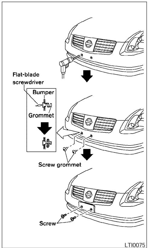 NISSAN MAXIMA 2006 - AIR CONDITIONER SPECIFICATION LABEL - 1