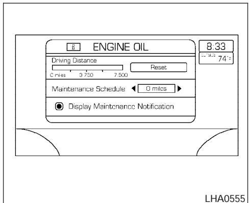 NISSAN MAXIMA 2006 - Maintenance items - 1