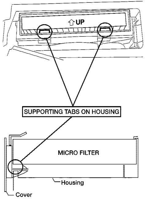 NISSAN MAXIMA 2006 - IN-CABIN MICROFILTER - 4