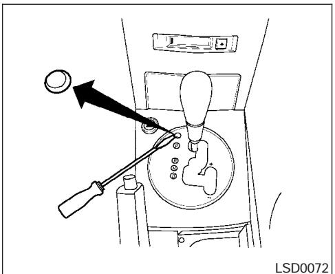 NISSAN MAXIMA 2006 - When canceling the manual shift mode: - 1