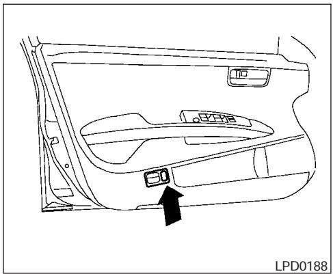 NISSAN MAXIMA 2006 - FUEL-FILLER DOOR - 1