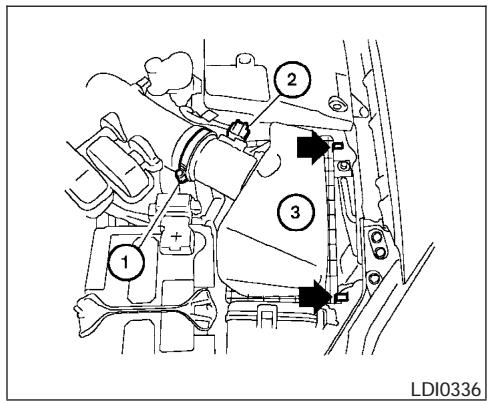 NISSAN MAXIMA 2006 - AIR CLEANER - 1