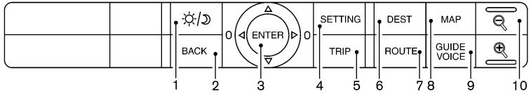 NISSAN MAXIMA 2007 - DOOR WARNING - 2