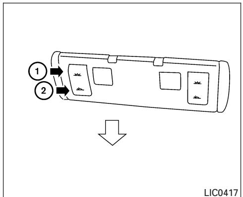NISSAN MAXIMA 2007 - Console light - 1