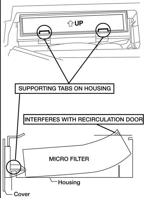 NISSAN MAXIMA 2007 - INCORRECT INSTALLATION - 1