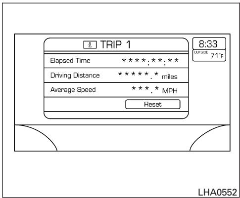 NISSAN MAXIMA 2007 - SETTING UP THE START-UP SCREEN - 1