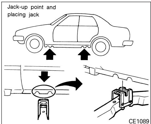 NISSAN MAXIMA 2007 - Getting the spare tire and tools - 3