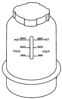 NISSAN MAXIMA 2007 - POWER STEERING FLUID - 1