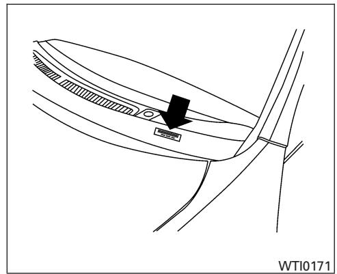 NISSAN MAXIMA 2007 - VEHICLE IDENTIFICATION - 1