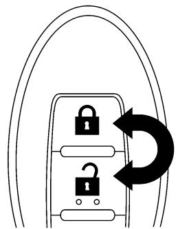 NISSAN MAXIMA 2007 - Using the panic alarm - 1