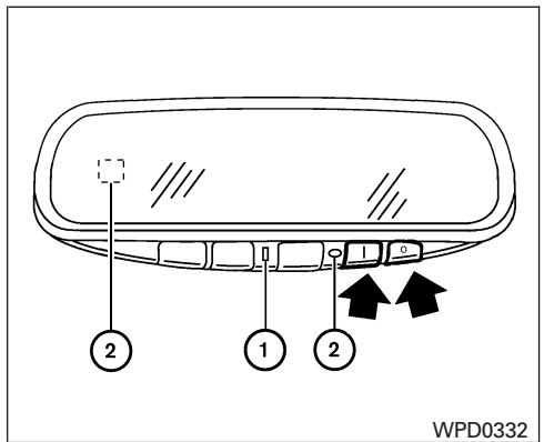 NISSAN MAXIMA 2007 - Vanity MIRRORS - 1