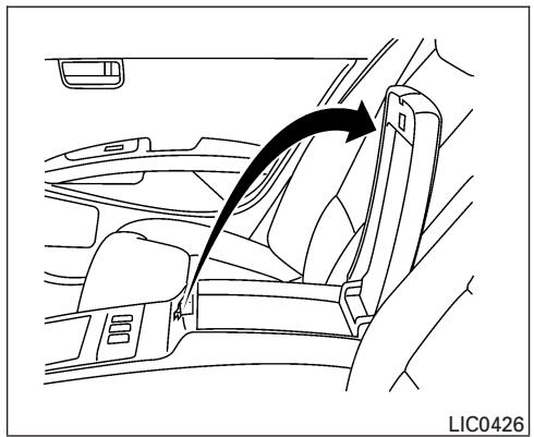 NISSAN MAXIMA 2007 - Console box storage - 1