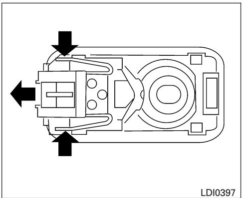 NISSAN MAXIMA 2007 - Front personal/map lights - Type B - 4