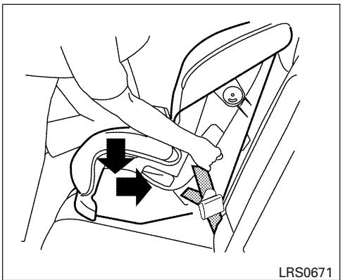 NISSAN MAXIMA 2007 - Front facing rigid-mounted - step 2 - 1
