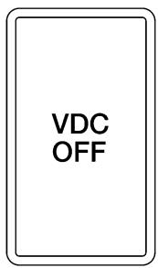 NISSAN MAXIMA 2007 - VEHICLE DYNAMIC CONTROL (VDC) OFF SWITCH (if so equipped) - 1