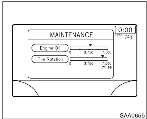NISSAN MURANO 2003 - Trip 1, trip 2 and fuel economy items - 2