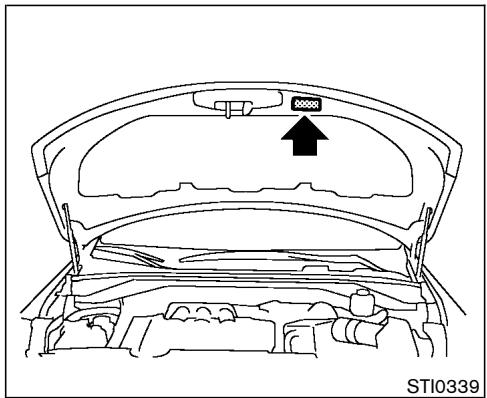 NISSAN MURANO 2003 - VEHICLE IDENTIFICATION - 7