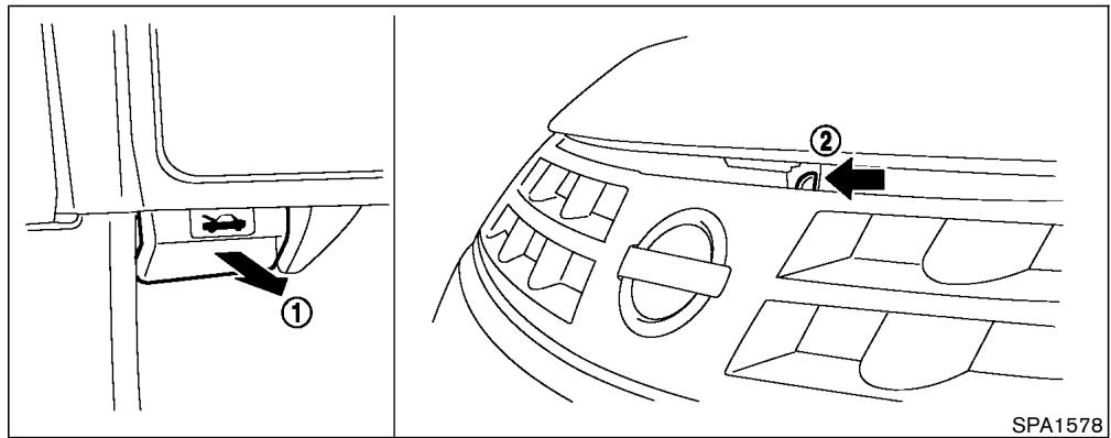 NISSAN MURANO 2003 - HOOD - 1