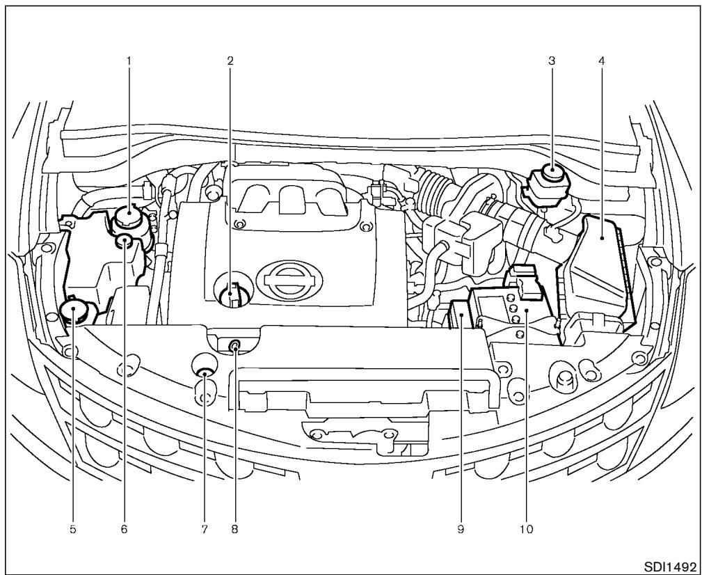 NISSAN MURANO 2003 - CAUTION - 1