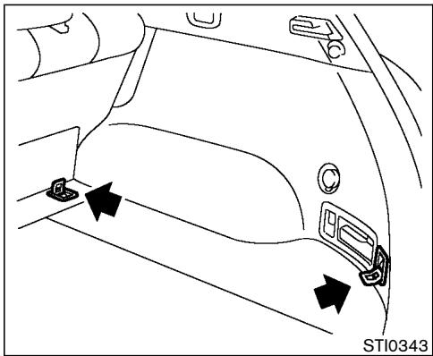 NISSAN MURANO 2003 - DETERMINING VEHICLE LOAD CAPACITY - 1