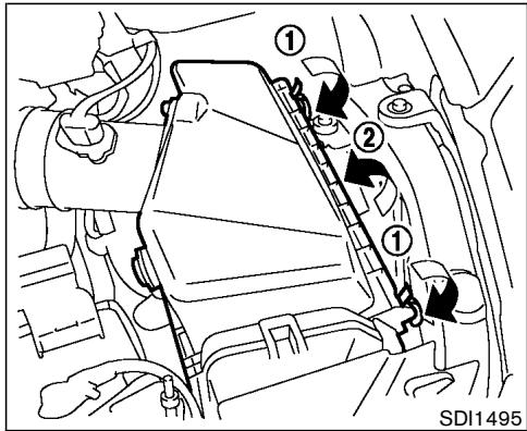 NISSAN MURANO 2003 - AIR CLEANER - 1