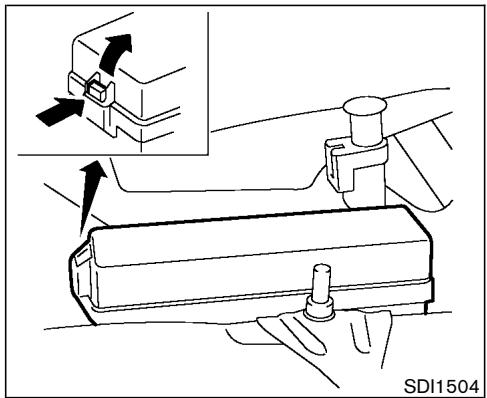NISSAN MURANO 2003 - CAUTION - 1