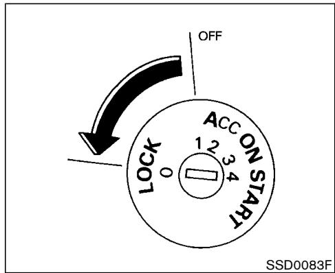 NISSAN MURANO 2003 - IGNITION SWITCH - 1