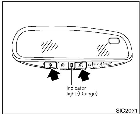 NISSAN MURANO 2003 - PROGRAMMING HomeLink® - 1