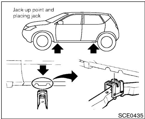 NISSAN MURANO 2003 - CAUTION - 1