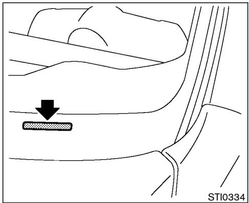 NISSAN MURANO 2003 - VEHICLE IDENTIFICATION - 1