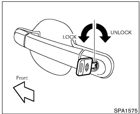 NISSAN MURANO 2003 - WARNING - 1