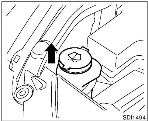 NISSAN MURANO 2003 - CAUTION - 1