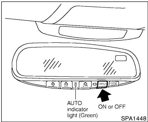 NISSAN MURANO 2003 - WARNING - 1