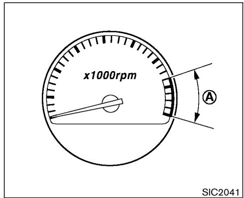 NISSAN MURANO 2003 - Resetting the trip odometer: - 1