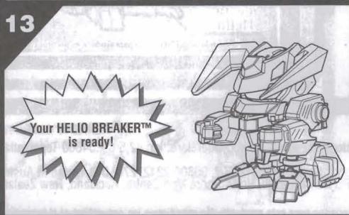 HASBRO B DAMAN HELIO BREAKER - BUILD IBA BODY: - 14