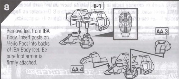 HASBRO B DAMAN HELIO BREAKER - BUILD IBA BODY: - 9