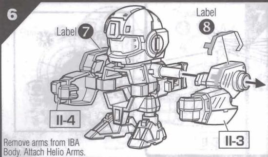 HASBRO B DAMAN HELIO BREAKER - BUILD IBA BODY: - 7