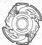 HASBRO BEYBLADE V FORCE DRANZER G B25 82691 - DRANZER G - 1