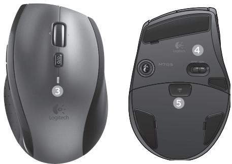 LOGITECH WIRELESS DESKTOP MK270 - Más características del mouse - 1