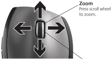 LOGITECH WIRELESS DESKTOP MK270 - Mouse features - 1