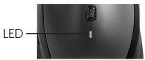 LOGITECH WIRELESS DESKTOP MK270 - Como verificar o nível das pilhas do mouse - 2