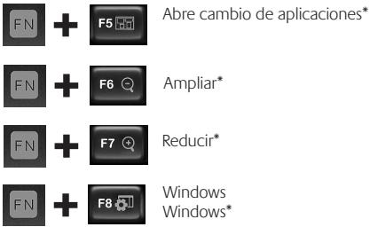 LOGITECH WIRELESS DESKTOP MK270 - Sección de acceso rápido - 1