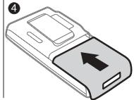 SONY ERICSSON K790A - To insert SIM card and battery - 4